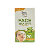 DERMA SHINE FACE WAX ALOEVERA STRIPS